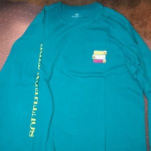 Southern Tide teal long sleeve men’s large